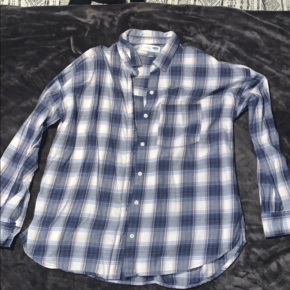 🔴Boyfriend fit button down